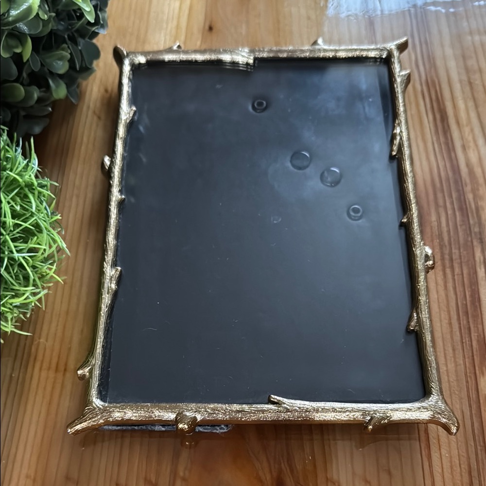 Gold and Black Decorative Frame